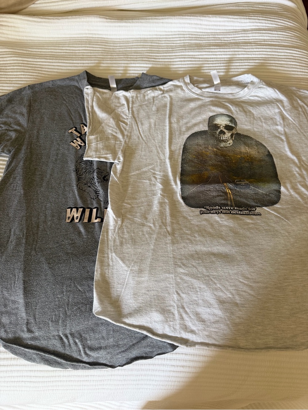 2 Pebby Forevee graphic tees!